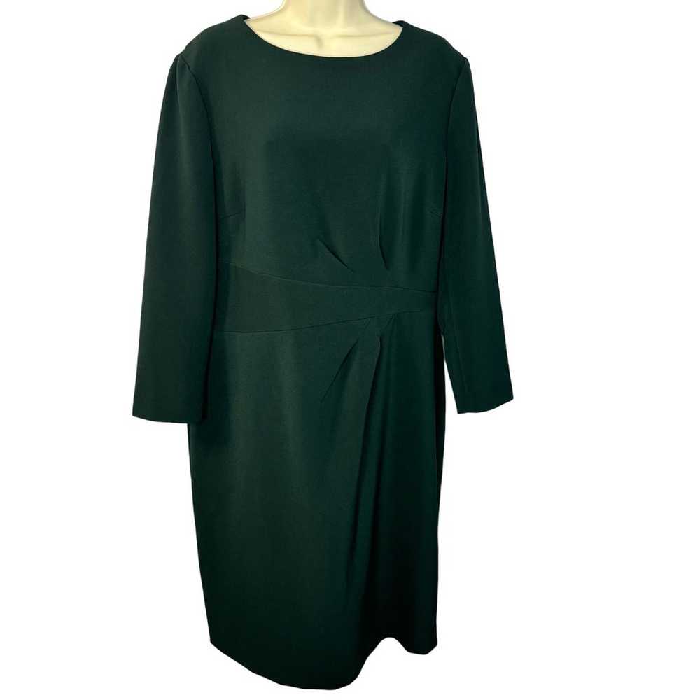 HOBBS Ladies Alexa Forest Green Knee Length 3/4 S… - image 2