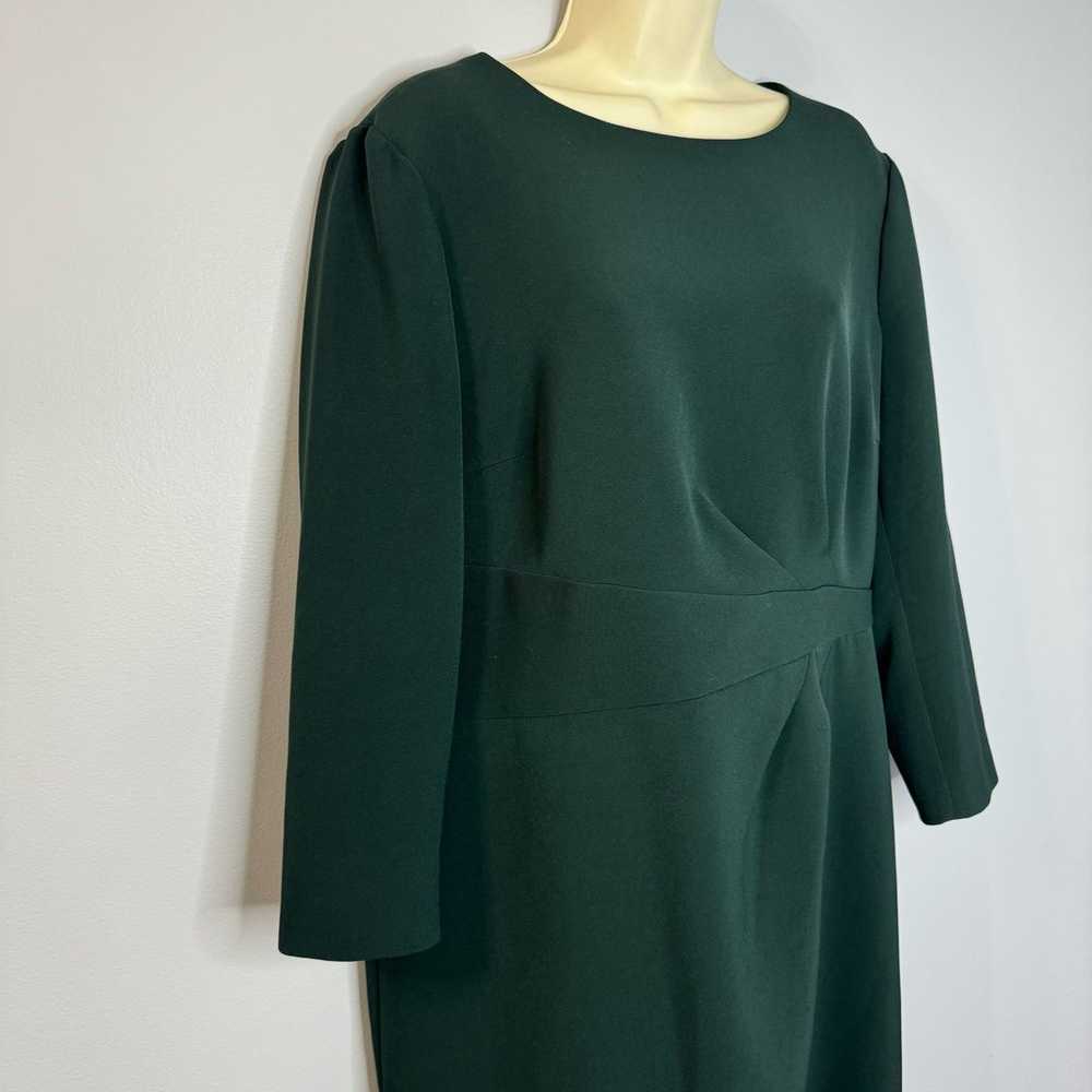 HOBBS Ladies Alexa Forest Green Knee Length 3/4 S… - image 3