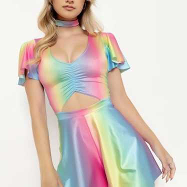 NWT Blackmilk Rainbow deals Sweater XL/XXL