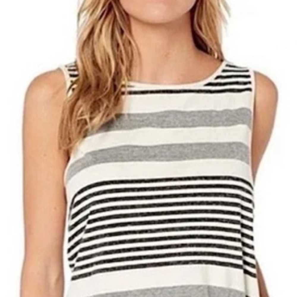 Michael Stars Kylie Bay Striped Sleeveless romper - image 2