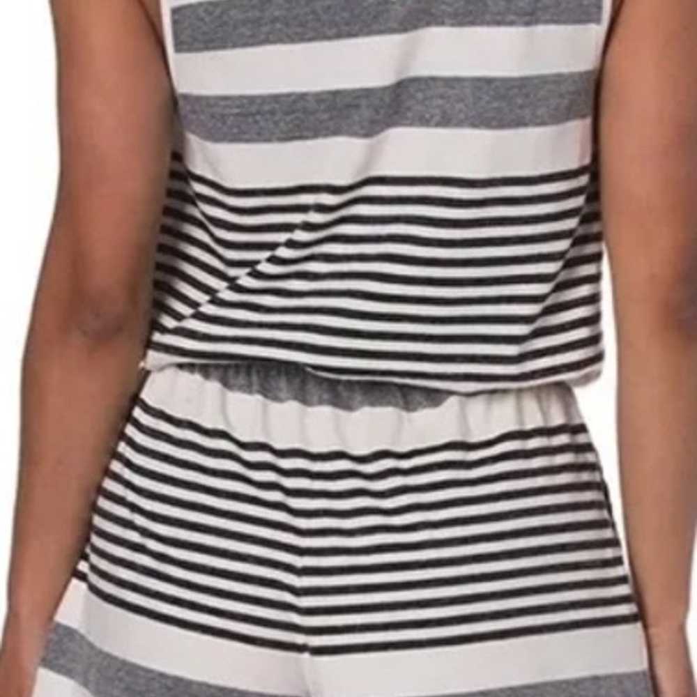 Michael Stars Kylie Bay Striped Sleeveless romper - image 4