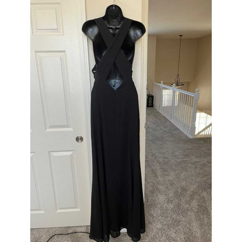 Lulus Women’s Elegant Maxi Black Dress Size Large… - image 2