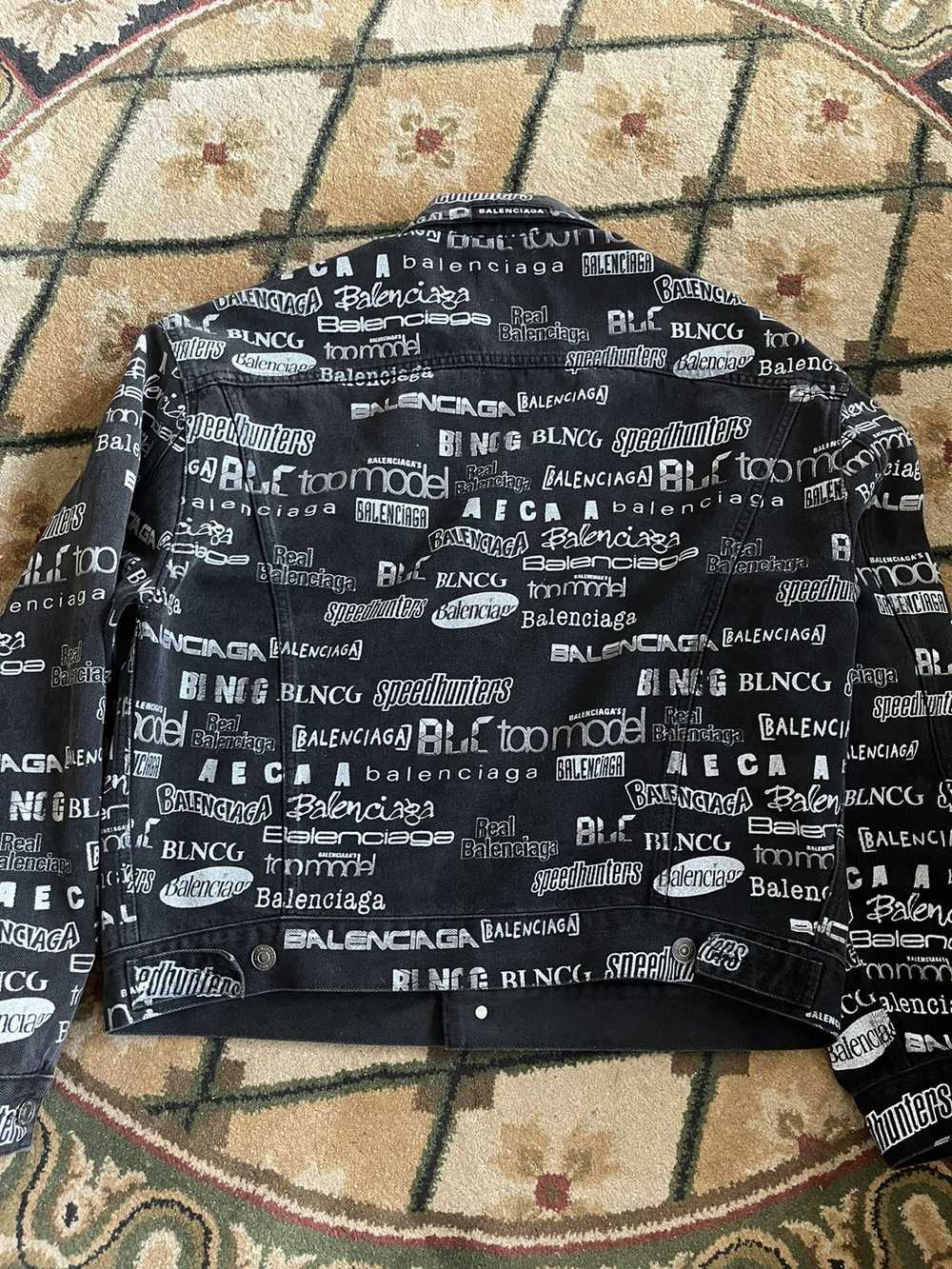 Balenciaga Balenciaga All Over Denim Jacket - image 2