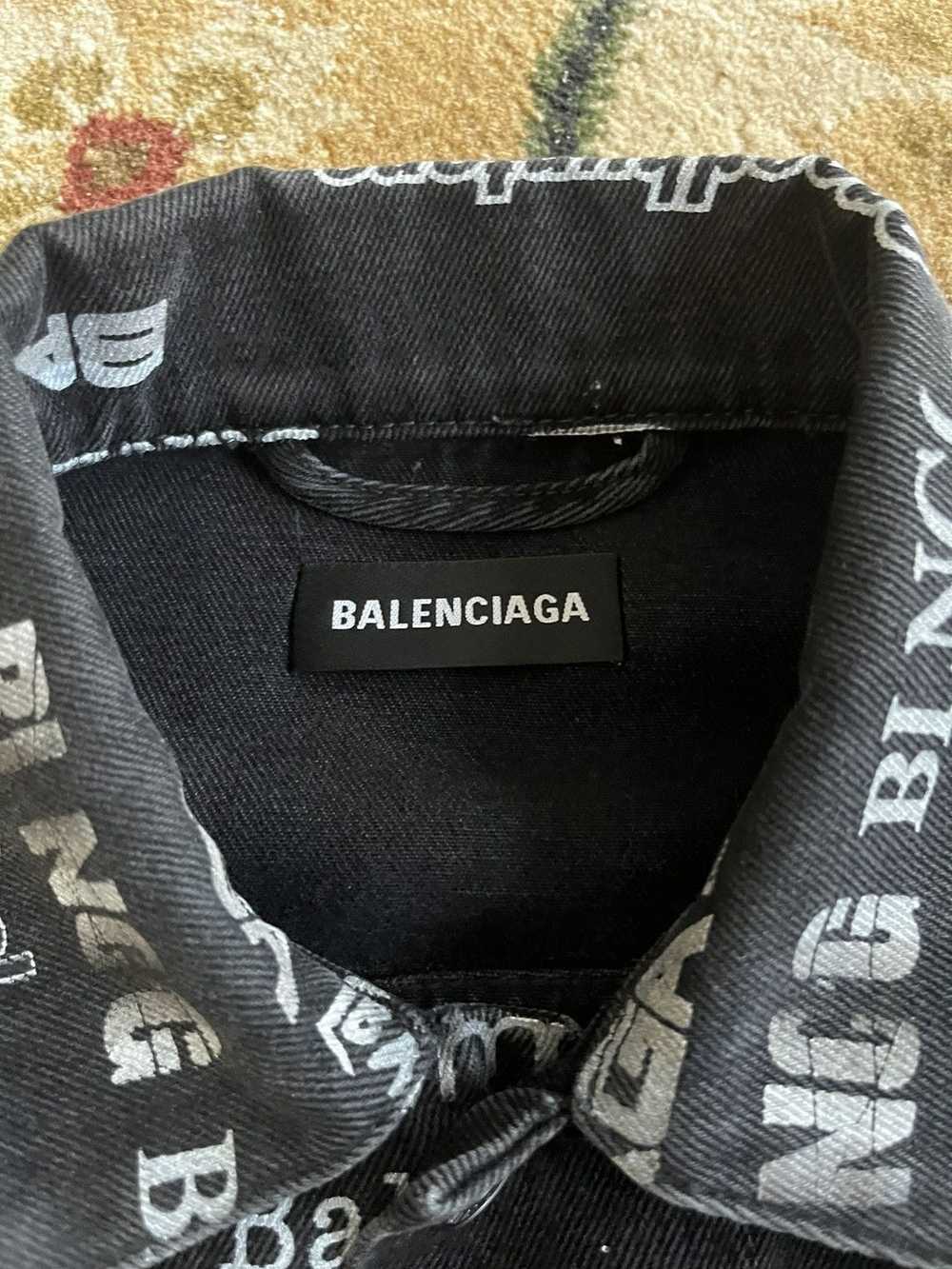 Balenciaga Balenciaga All Over Denim Jacket - image 6