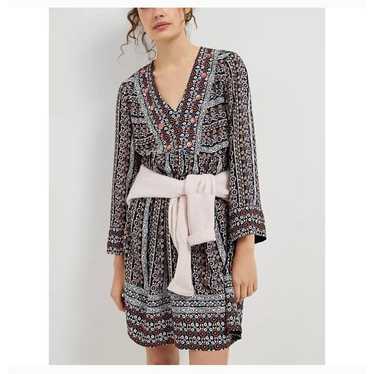 Maeve Anthropologie Naomi Embroidered Tunic Dress