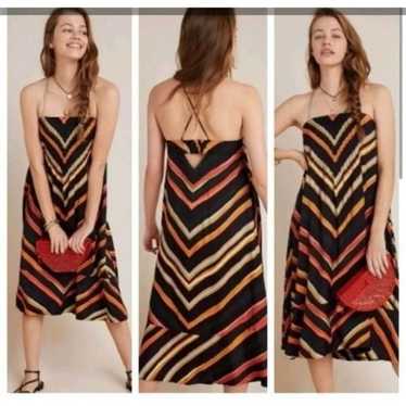 Anthropologie Chevron  dress size XL - image 1