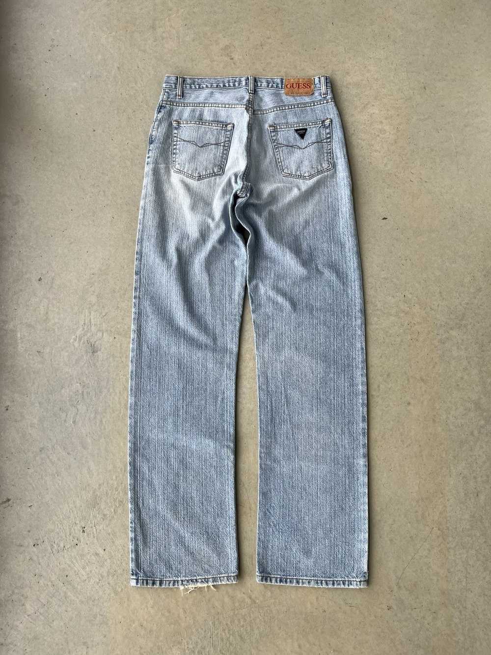 Guess × Vintage Vintage 90s Guess Jeans Light Was… - image 1