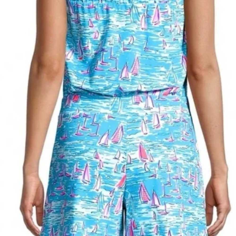 Lilly Pulitzer Xl Boatylicious Jace Romper - image 2