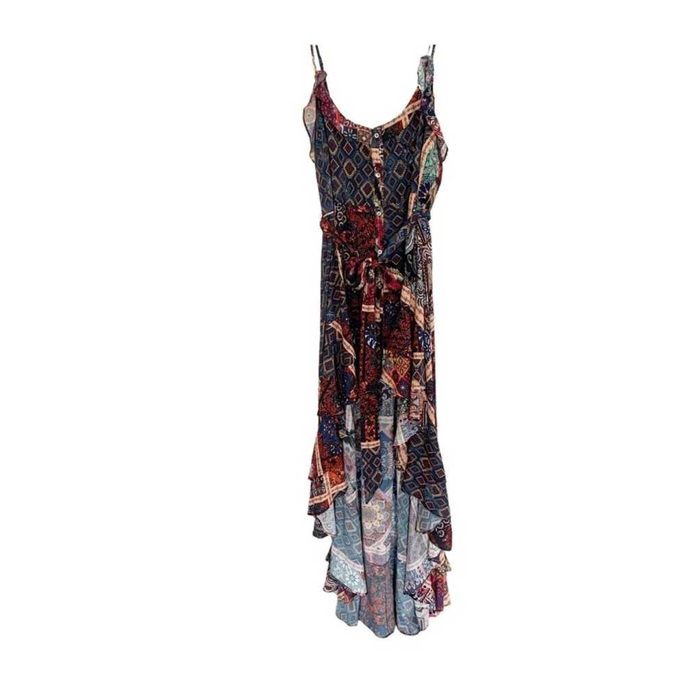 Suki So Juliet Hi Low Kasbah Print Tiered Maxi Dr… - image 3