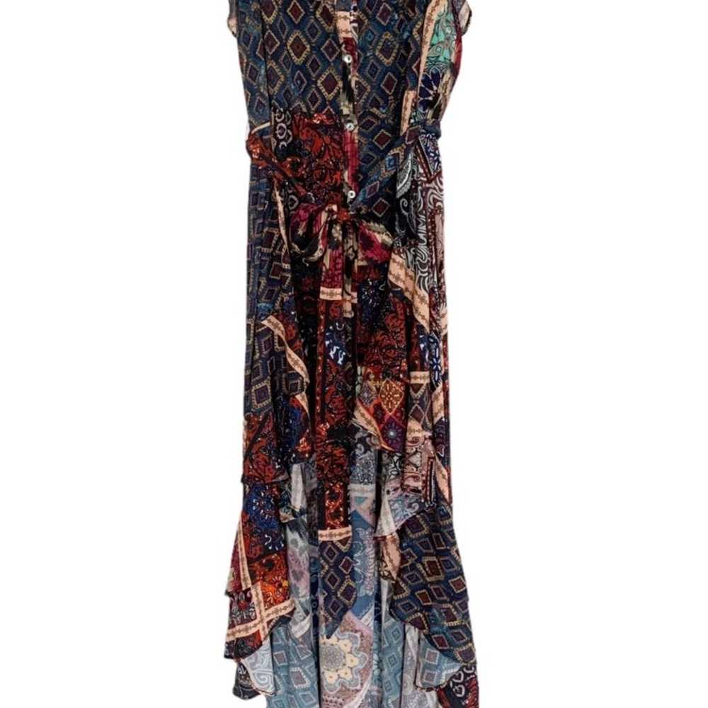 Suki So Juliet Hi Low Kasbah Print Tiered Maxi Dr… - image 4