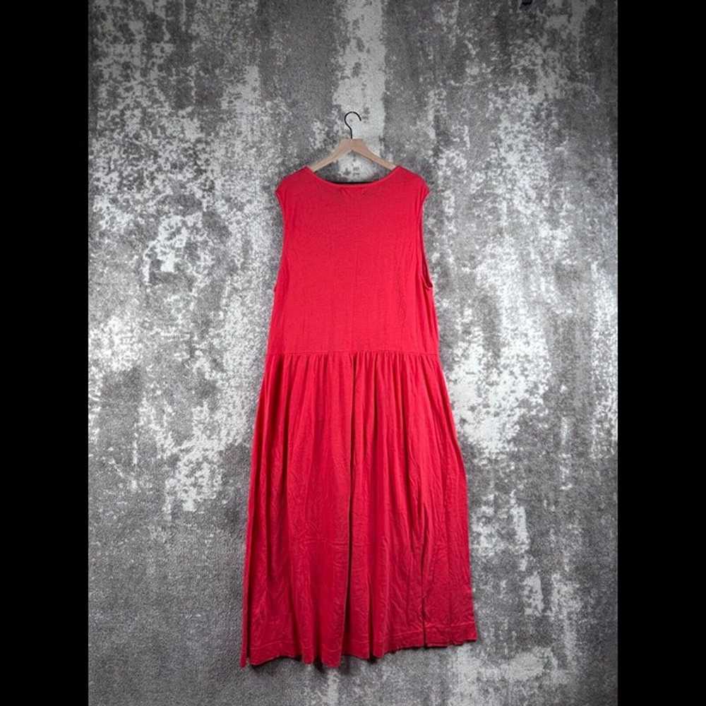 Free People Dress XL Womens Beach Red Tank Flowy … - image 2