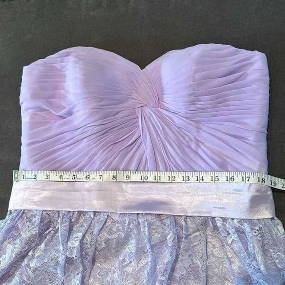 Women’s Short Purple Chiffon & Lace Prom Party Ho… - image 6