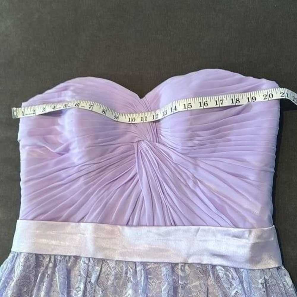 Women’s Short Purple Chiffon & Lace Prom Party Ho… - image 7