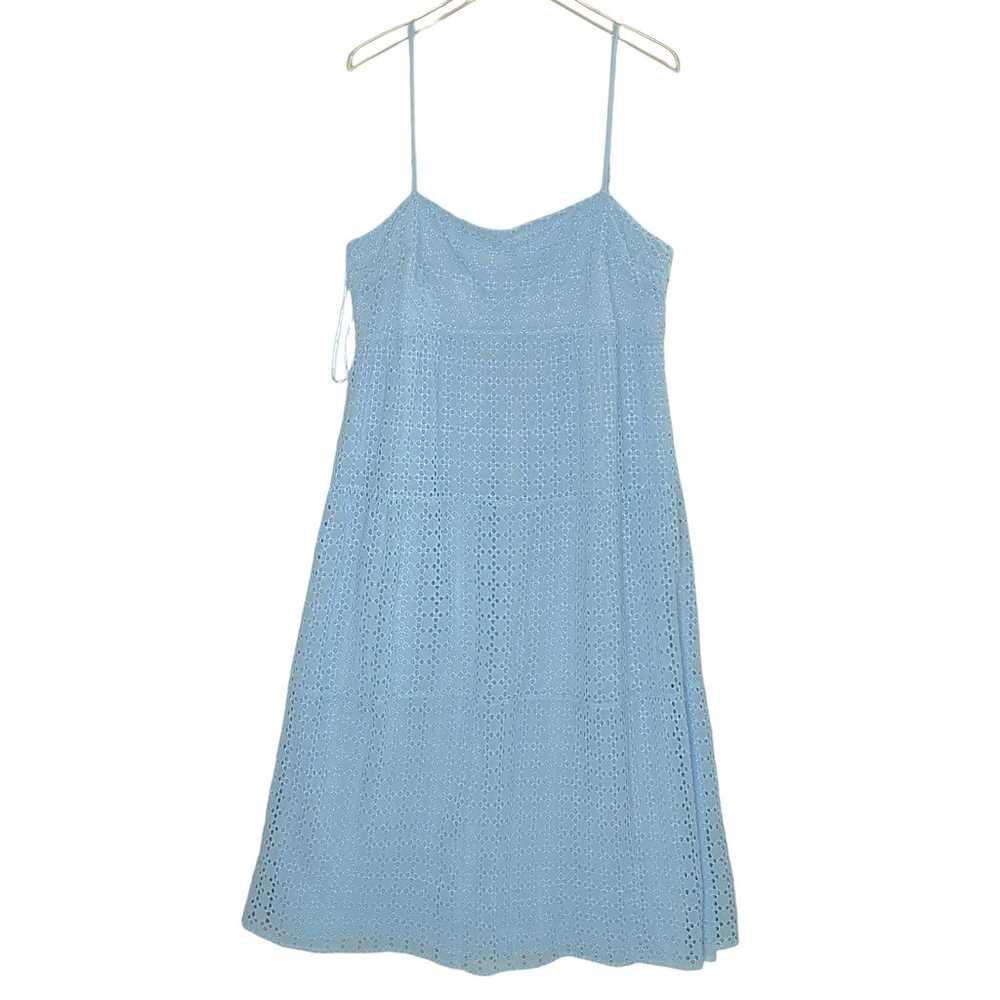 Bardot XL Womens Broderie Flow Dress Light Blue E… - image 2