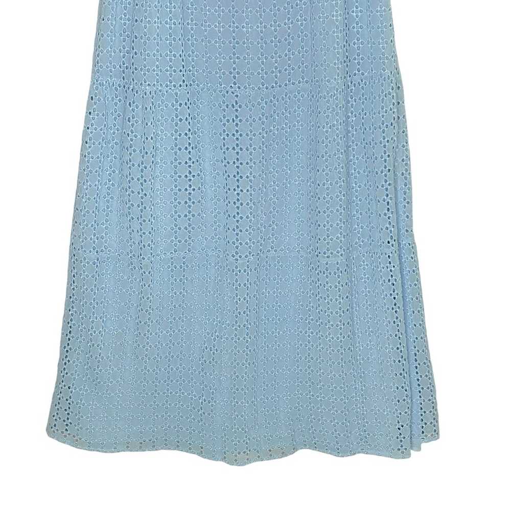 Bardot XL Womens Broderie Flow Dress Light Blue E… - image 6