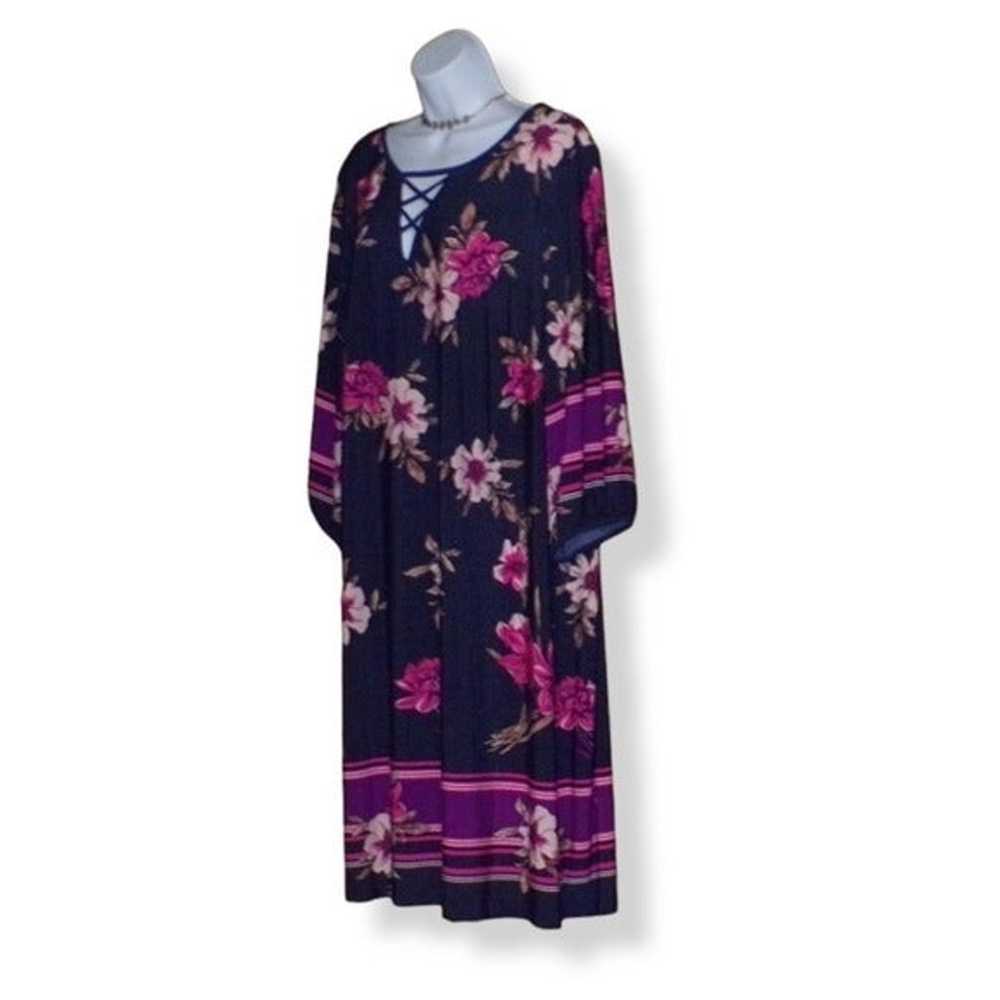 NWOT Sandra Darren Floral Shift Dress - 22W - image 4