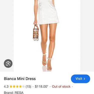 White Mini Dress - image 1