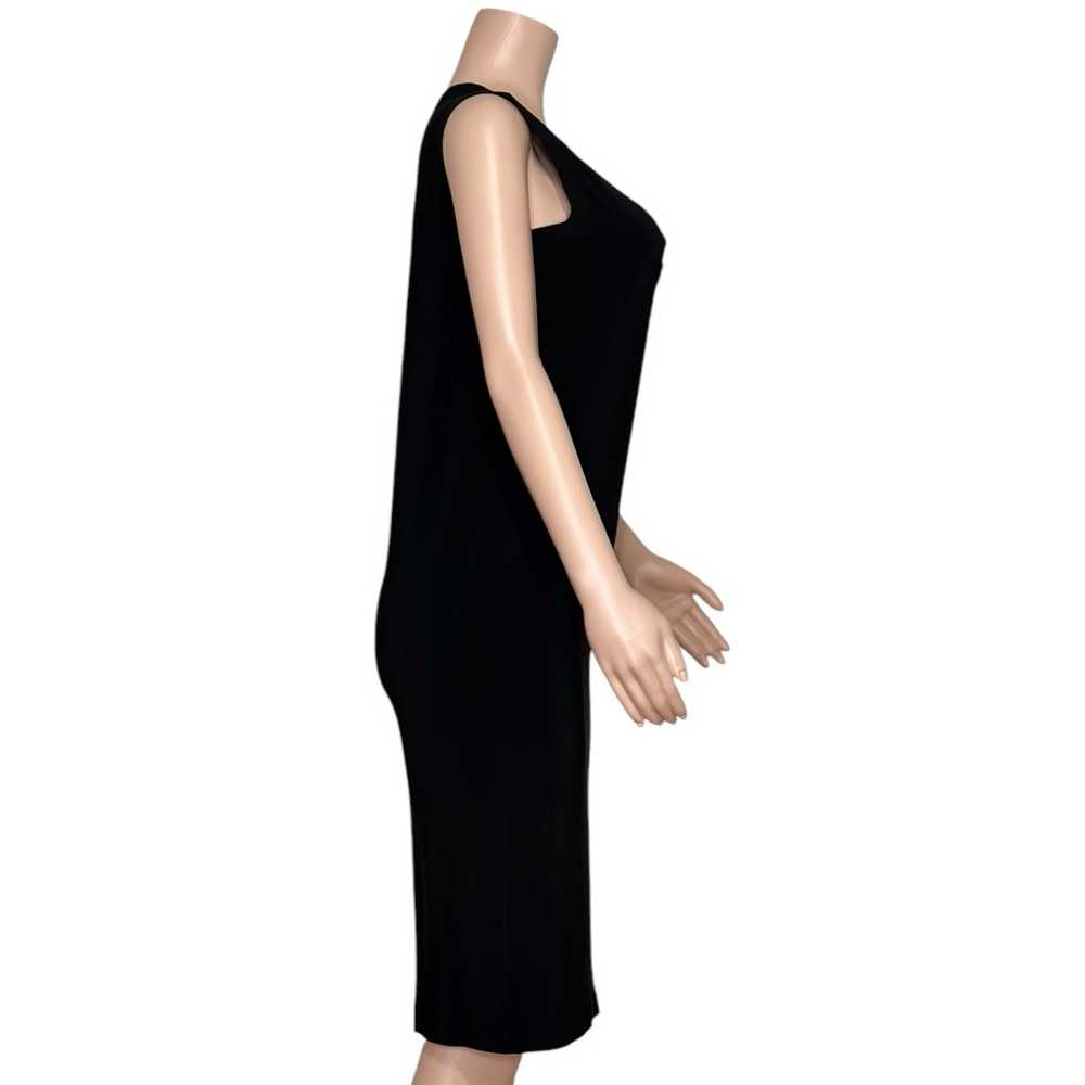 NORMA KAMALI Drop Shoulder Dress, Black, Small - image 9