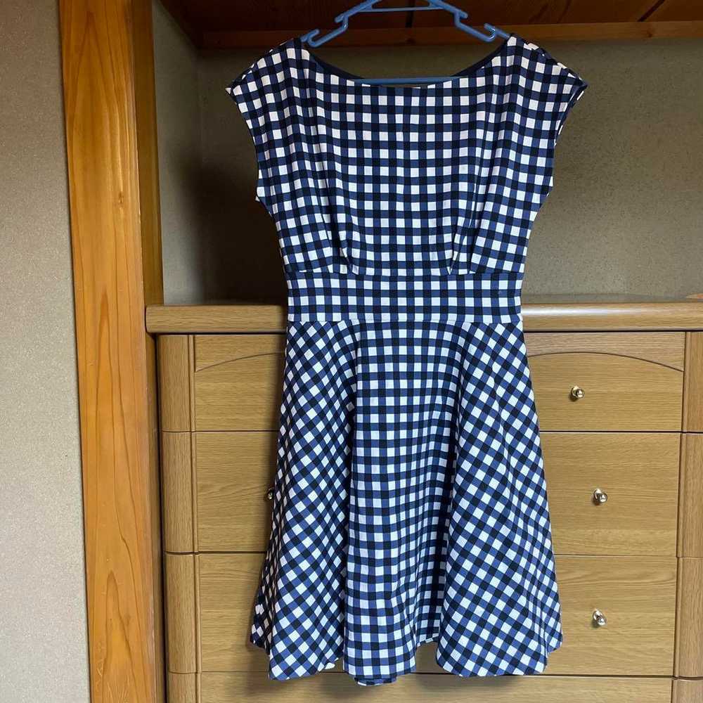 【kate spade】Gingham Check Dress - image 3