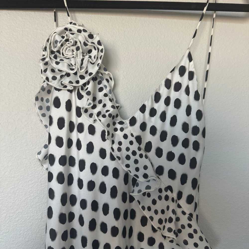 ZARA Polka Dot Maxi Dress - image 7