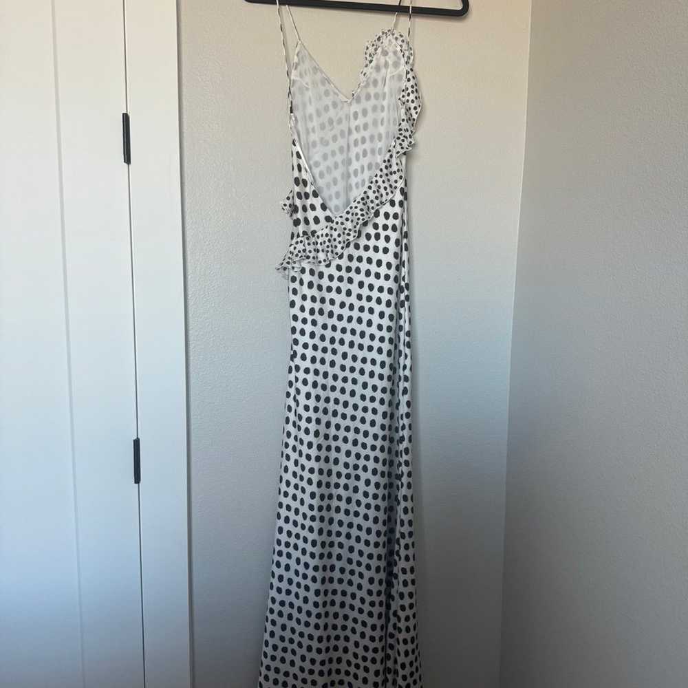 ZARA Polka Dot Maxi Dress - image 9