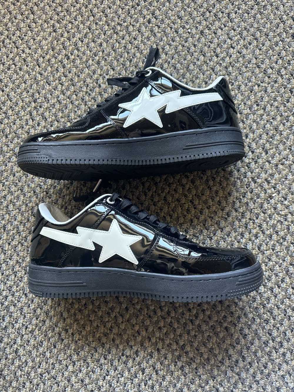 Bape Bapesta #2 Black/White Bape - image 3