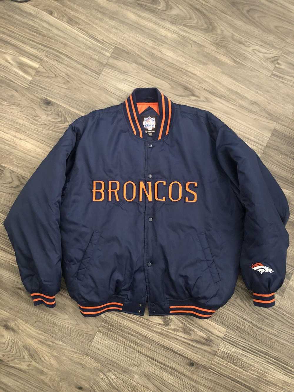 NFL × Vintage Vintage Denver Broncos bomber jacket - image 1