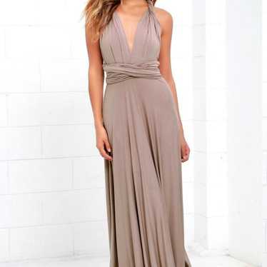 Lulus Maxi Bridesmaid Dress