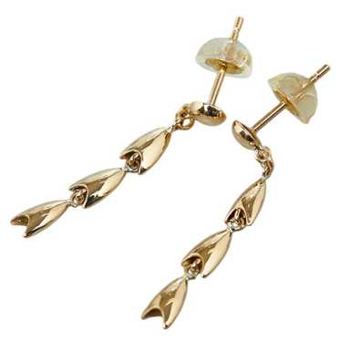 Other LuxUness K18YG Yellow Gold Earrings Metal Ea