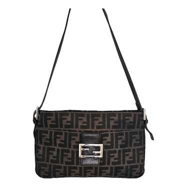 Fendi Baguette cloth handbag - image 1