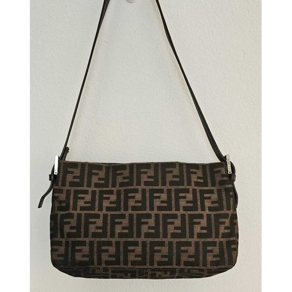 Fendi Baguette cloth handbag - image 2