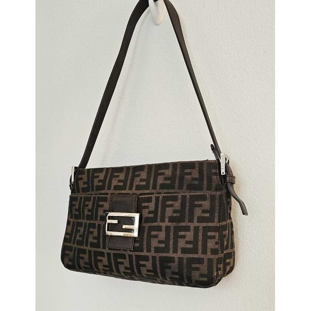 Fendi Baguette cloth handbag - image 3