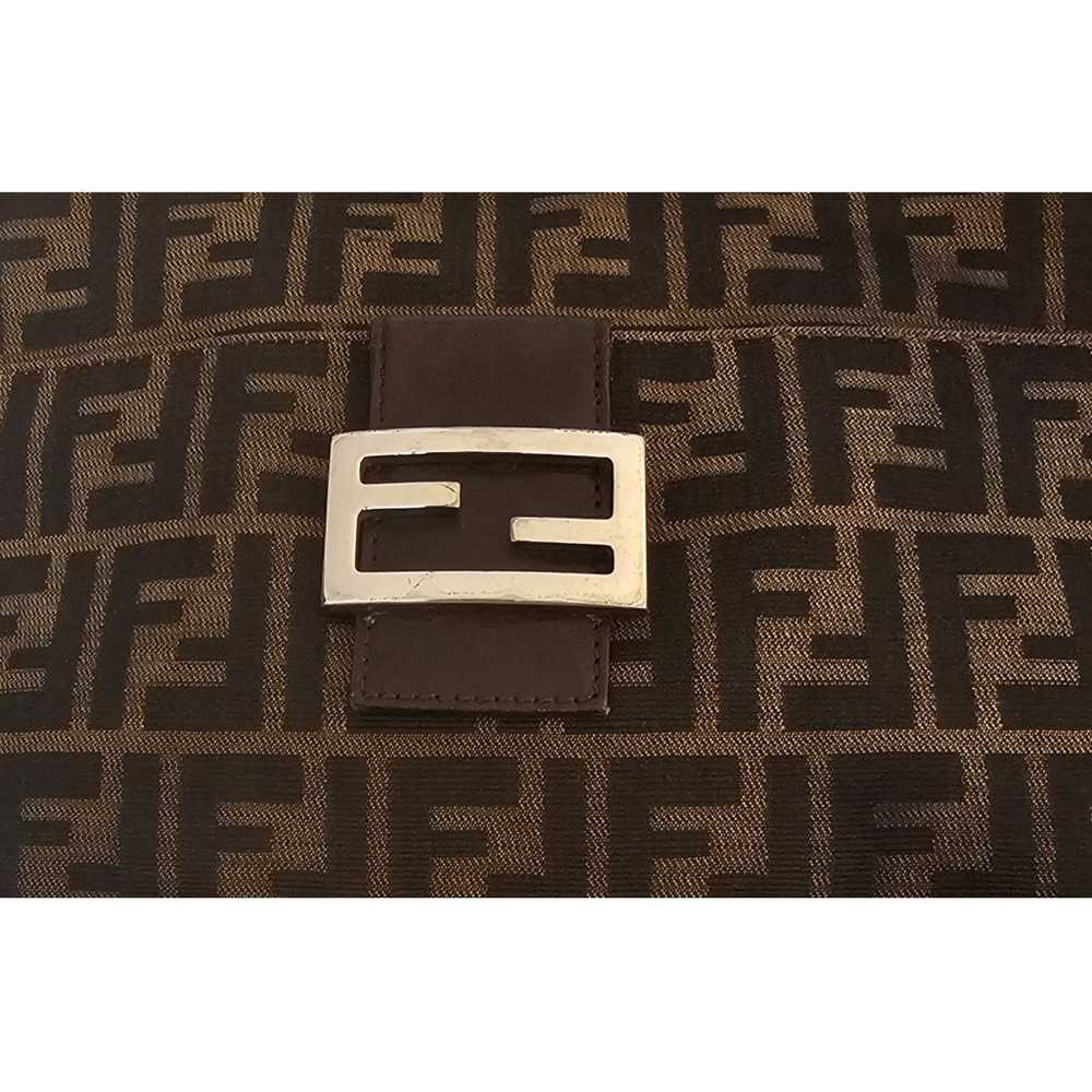 Fendi Baguette cloth handbag - image 5