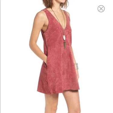 Free People Suede Mini Dress