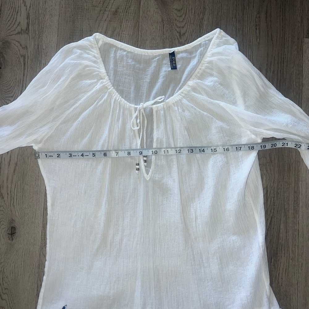 Polo Ralph Lauren Gauze Casey Swim Tunic Cover Up… - image 9