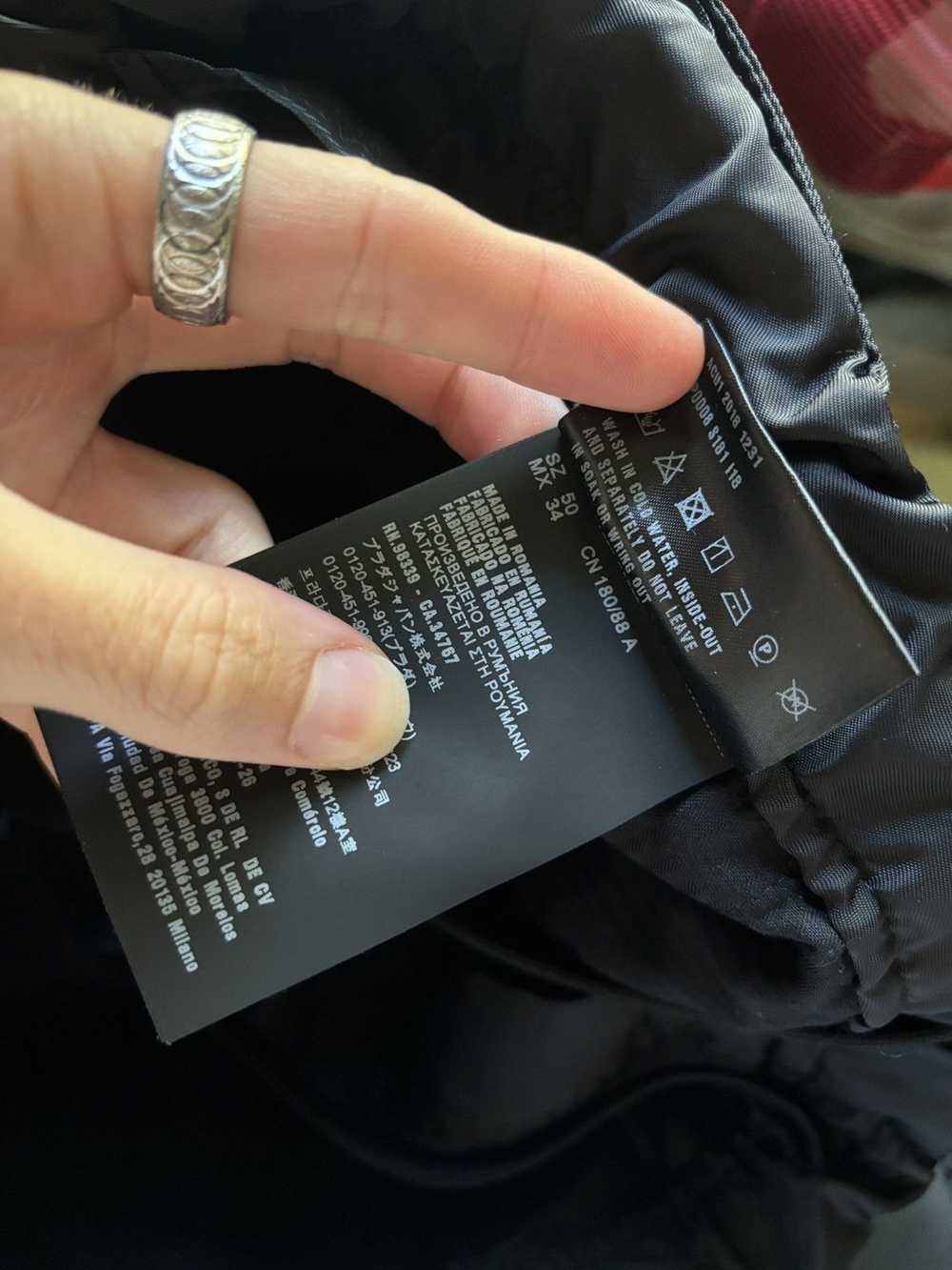 Prada × Raf Simons PRADA - NYLON PUFFER PANTS - image 9