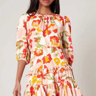 Sugarlips Kailua Floral Ruffle Dress - image 1