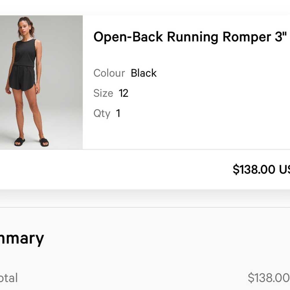 Lululemon Romper - image 3