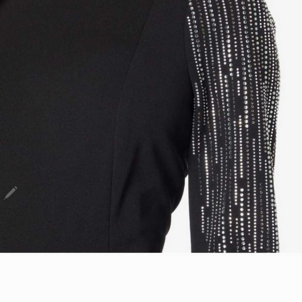 CALVIN KLEIN Womens Black Rhinestone 3/4 Sleeve J… - image 3