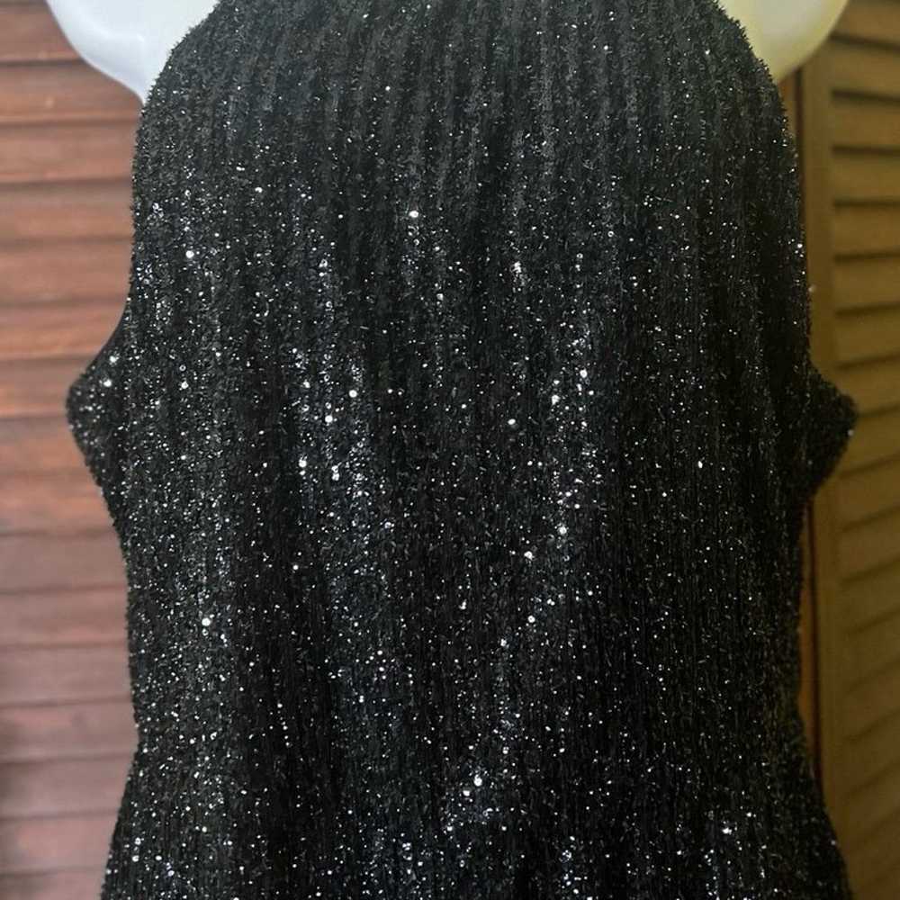 Anthropologie Maeve Sequin Disco Jumpsuit - image 3