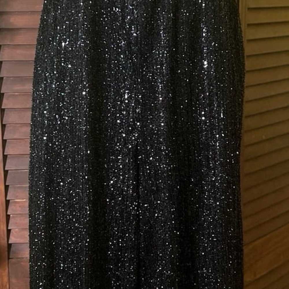 Anthropologie Maeve Sequin Disco Jumpsuit - image 4