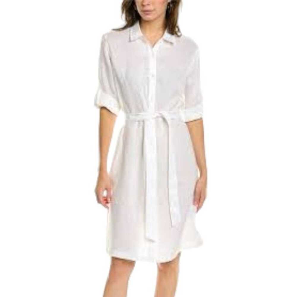 NEW J.MCLAUGHLIN Pure Linen Miranda Shirt Dress i… - image 10