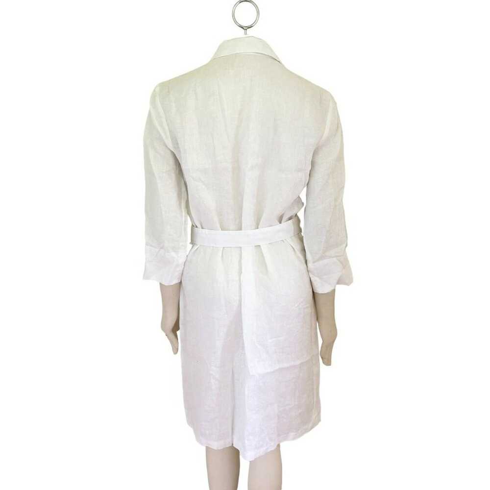 NEW J.MCLAUGHLIN Pure Linen Miranda Shirt Dress i… - image 7