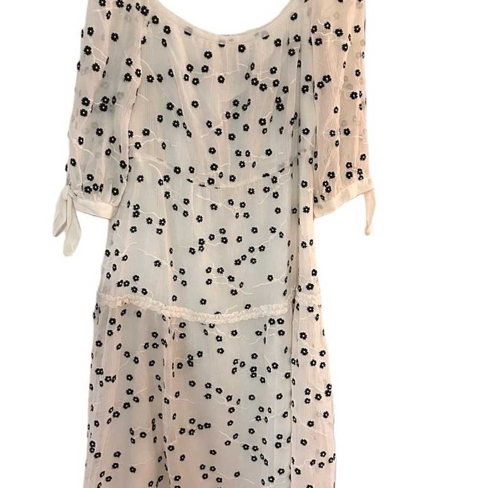 Rebecca Taylor Allesandra midi dress size 14 - image 5