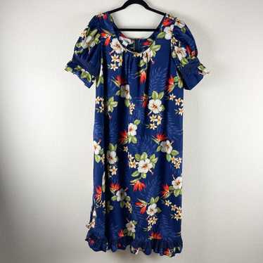 Vintage T&L Muumuu Factory Hawaii Maxi Dress Wome… - image 1