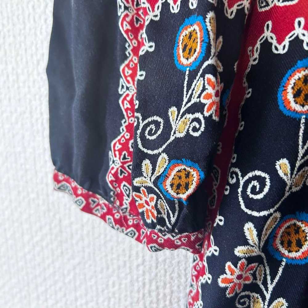 17 Zara long one-piece ethnic floral pattern long… - image 10