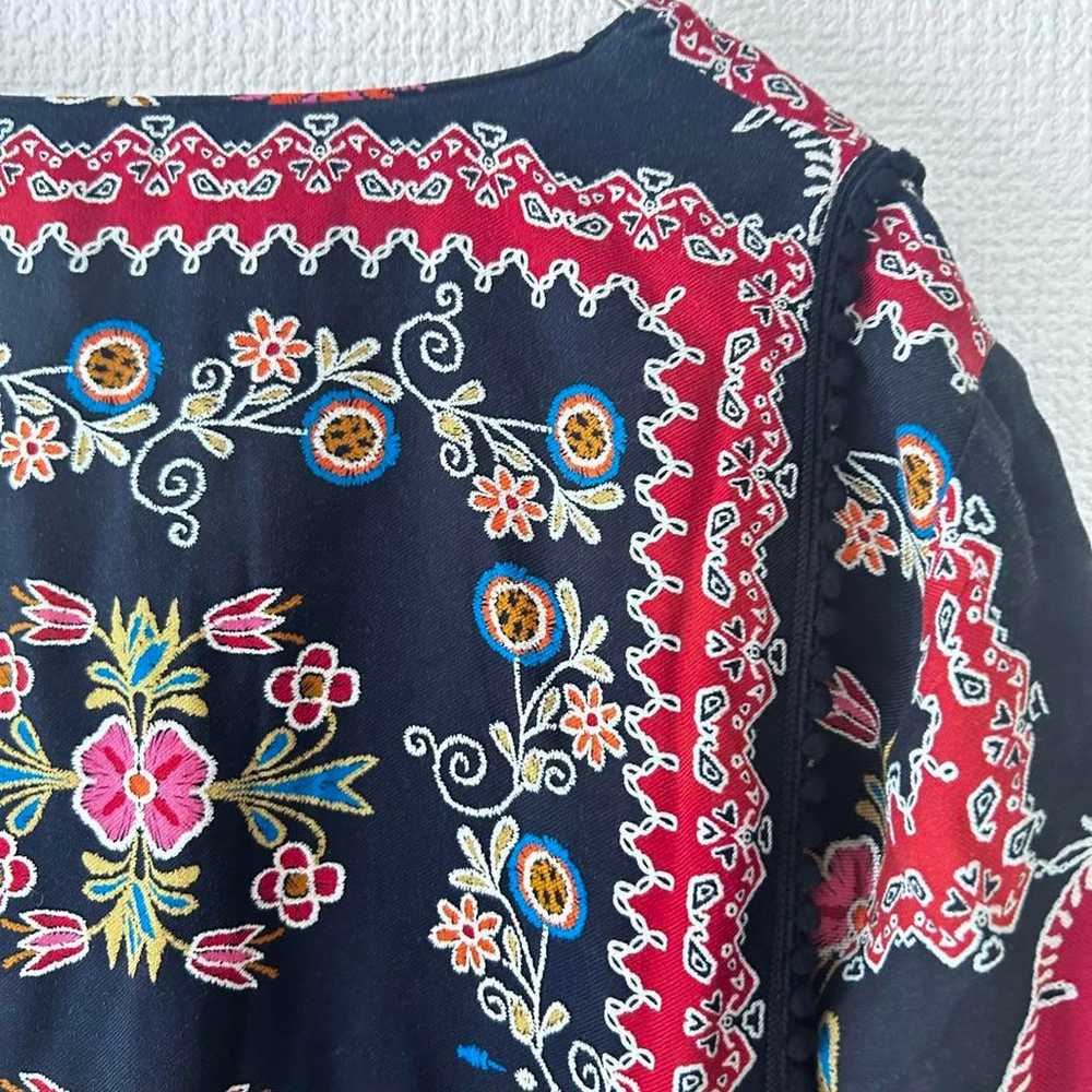 17 Zara long one-piece ethnic floral pattern long… - image 4