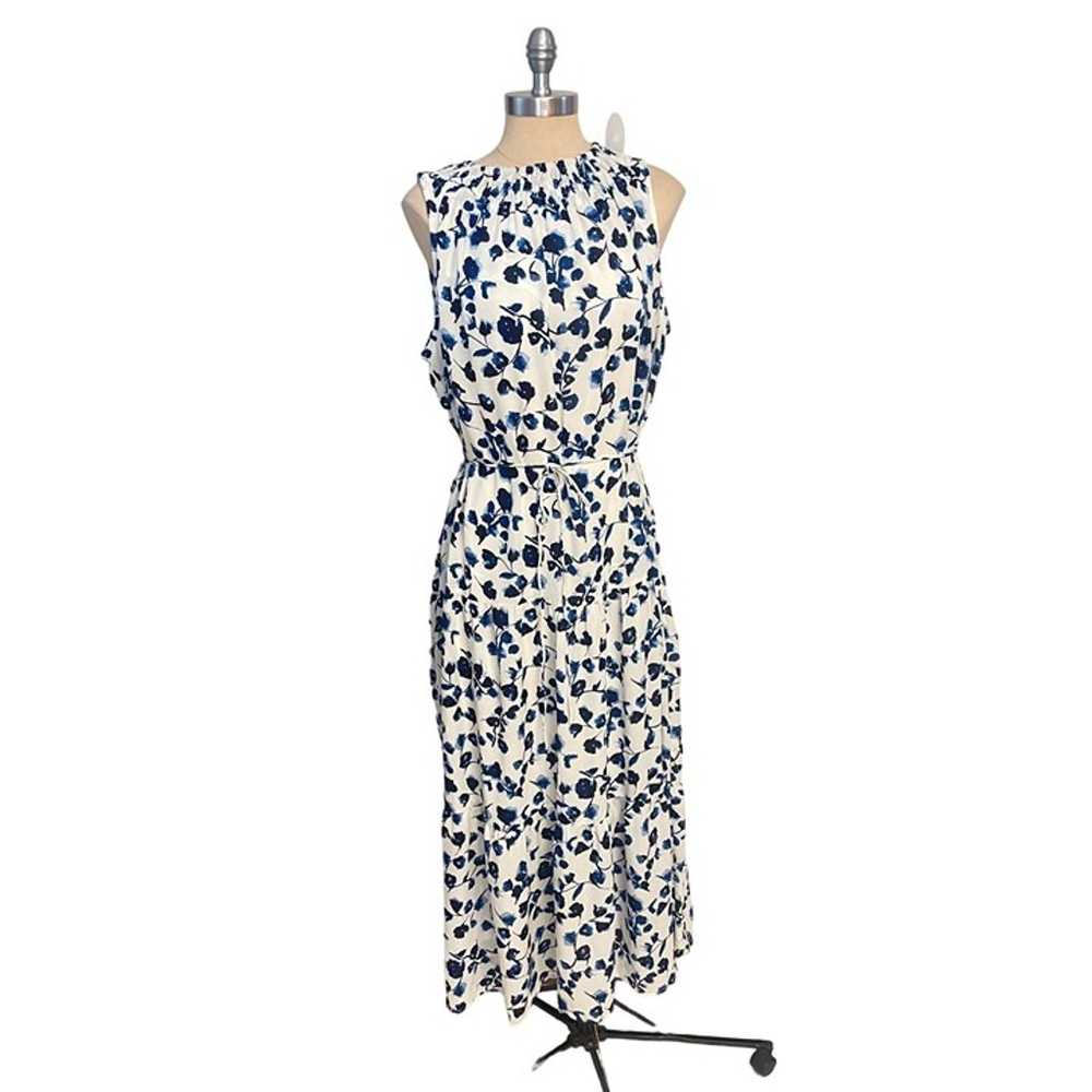 ELIZABETH AND JAMES Smocked Neck Maxi Dress Flora… - image 2