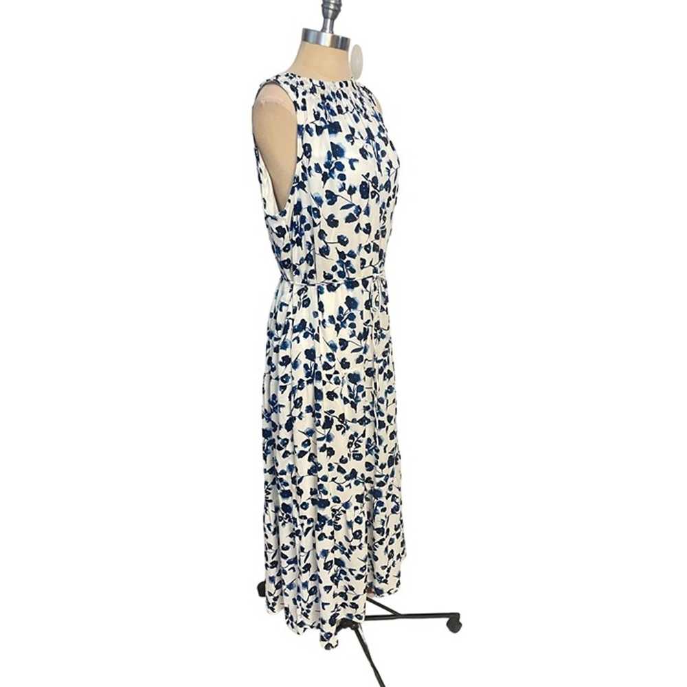 ELIZABETH AND JAMES Smocked Neck Maxi Dress Flora… - image 3