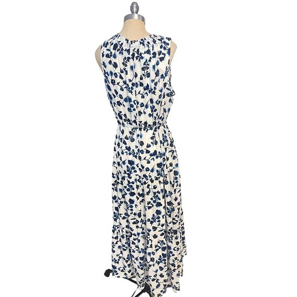 ELIZABETH AND JAMES Smocked Neck Maxi Dress Flora… - image 4